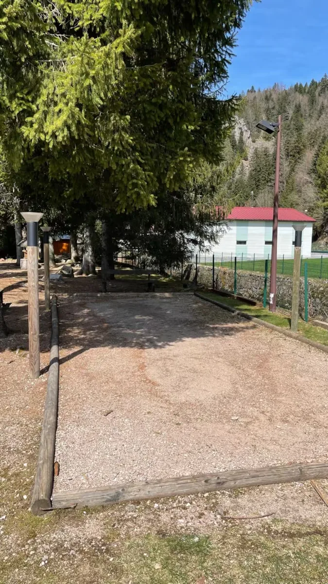 Terrain de pétanque