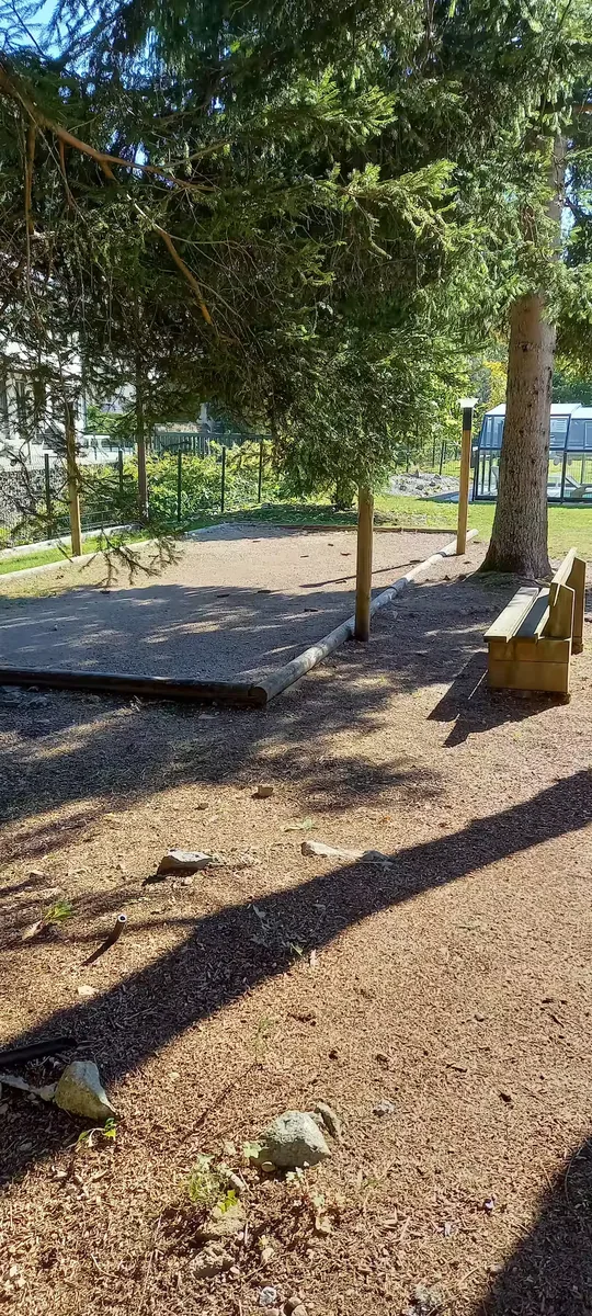 Terrain de pétanque